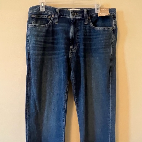 Madewell 33x32 Straight Leg Jeans - Picture 8 of 8